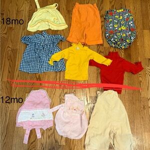 Colorful Baby Clothing Set